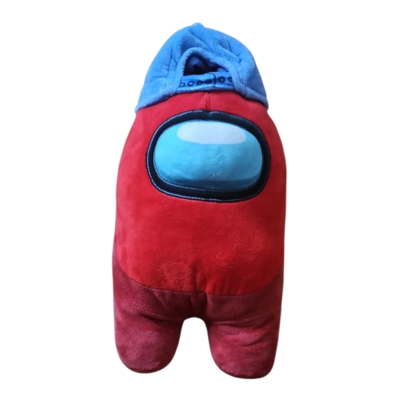 Among Us Red and Blue Plush Toy - Picture 1 of 2
